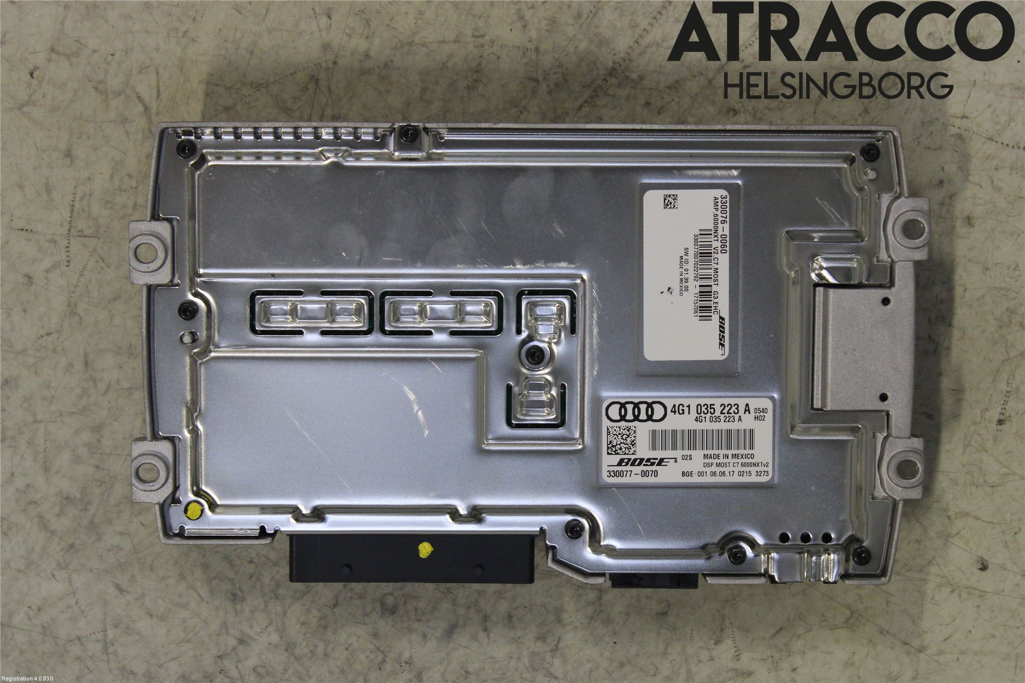 Audi A8/S8 4H 10-17 Radio-Stereo Förstärkare