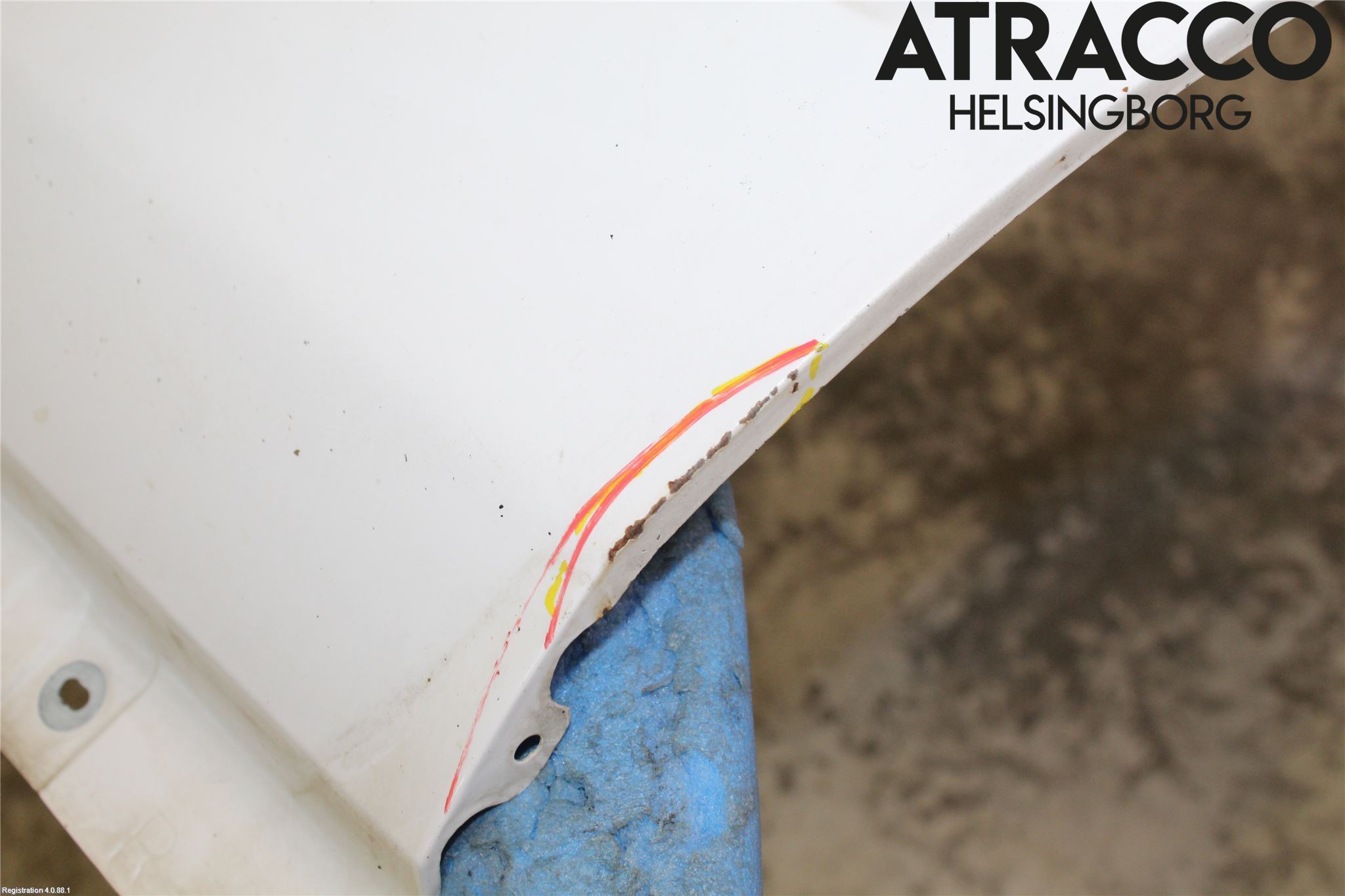 Ford MUSTANG V 05-14 Skärm Fram Höger