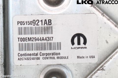 Fiat FREEMONT Styrenhet Växellåda