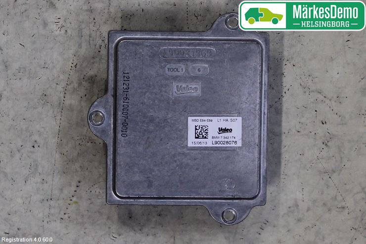 BMW X1 E84 10-15 Styrenhet Strålkastare