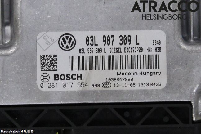 Volkswagen VW TRANSP/CARAVELLE (T5) 04-15 Styrenhet Inspump Diesel