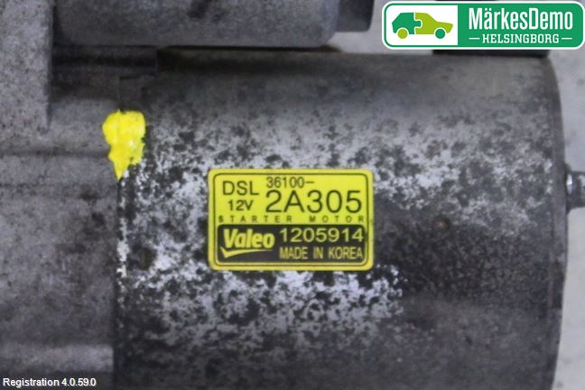 Kia CEED 12-18 Startmotor Diesel