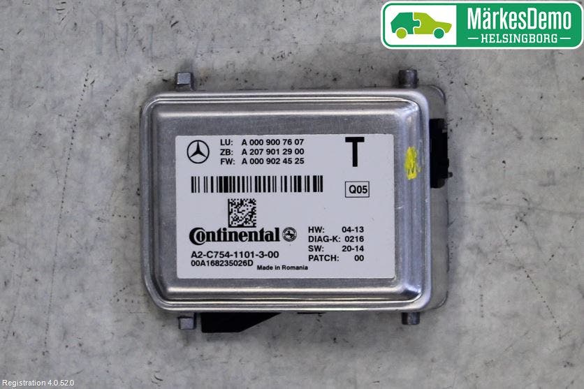 Mercedes-Benz MB CLA-KLASS (C117/X117) 13-19 Sensor Aktivt Kollisionsskydd