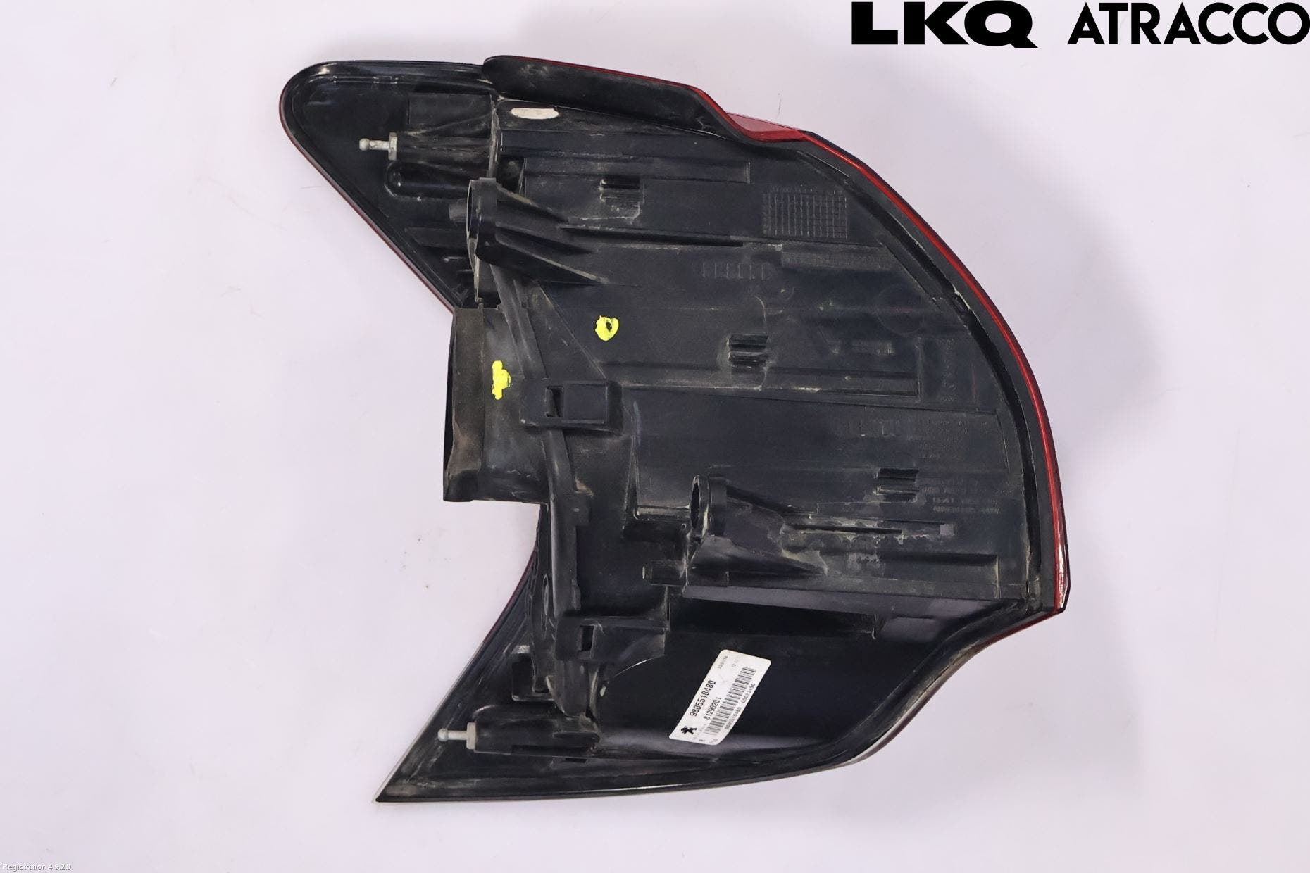 Peugeot 3008 09-16 Bakljus Höger