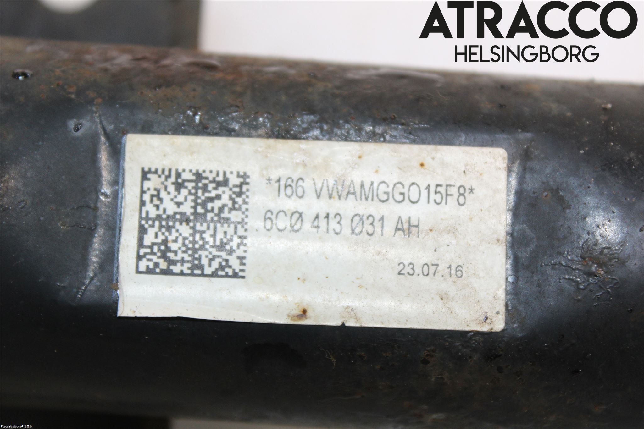 Volkswagen VW POLO 10-17 Fjäderben Fram Vänster