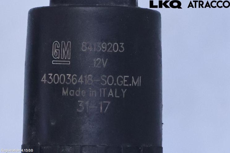 Opel CORSA E 15-19 Spolarpump Vindruta