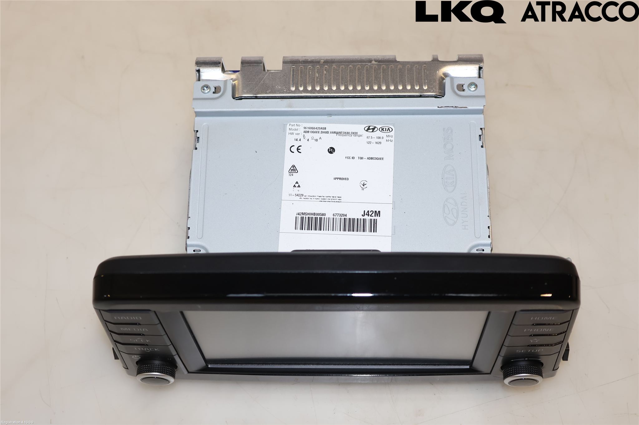 Kia PICANTO 17- Cd Radio - Multimediapanel