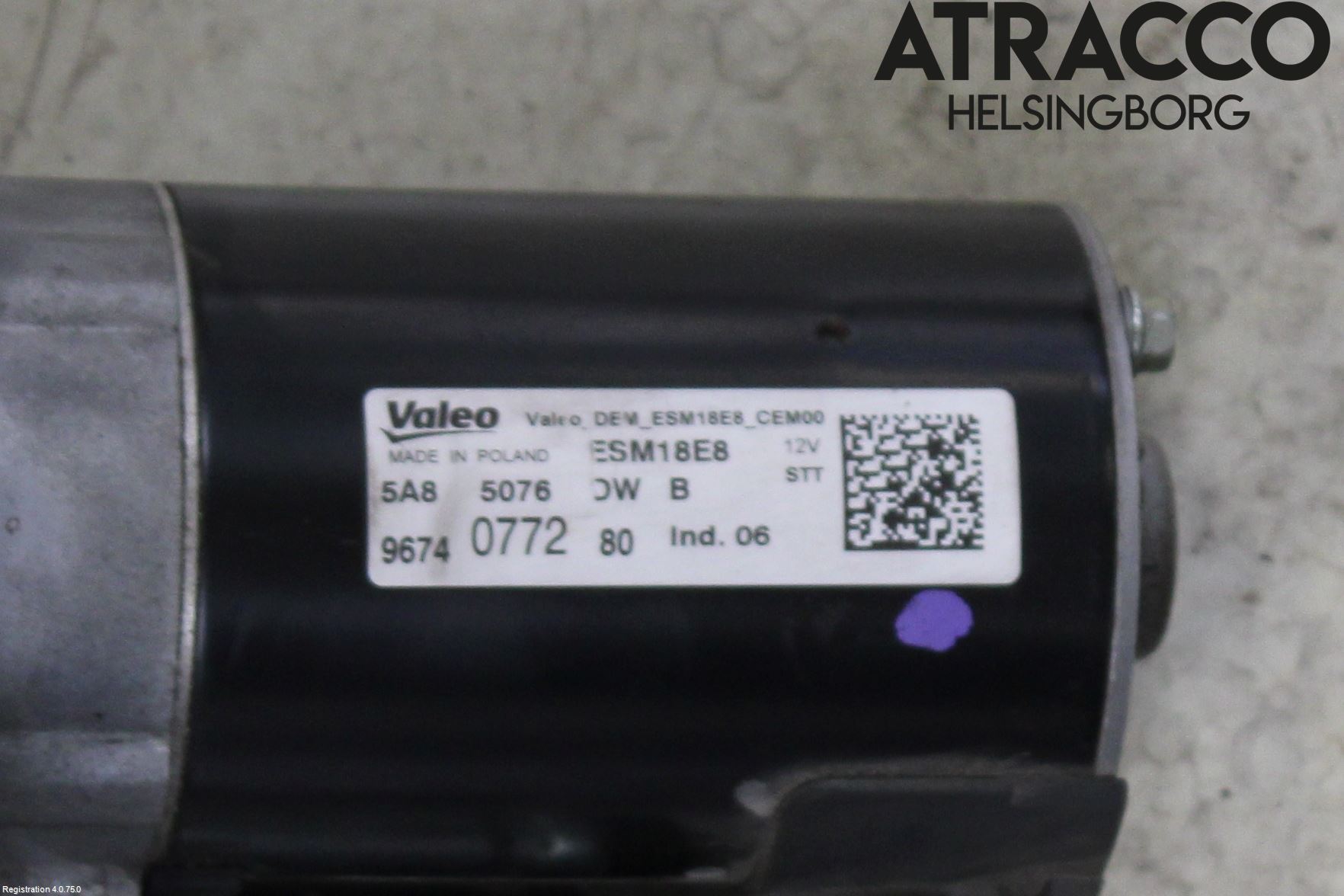 Opel CROSSLAND X 18- Startmotor