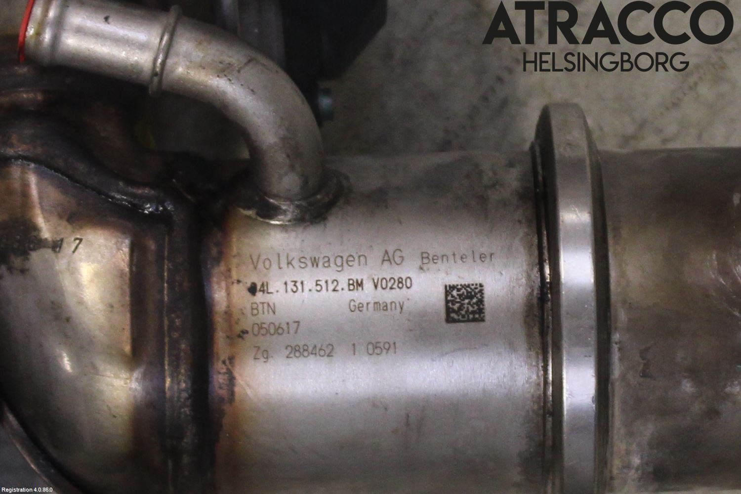 Volkswagen VW PASSAT 15-19 Avgaskylare