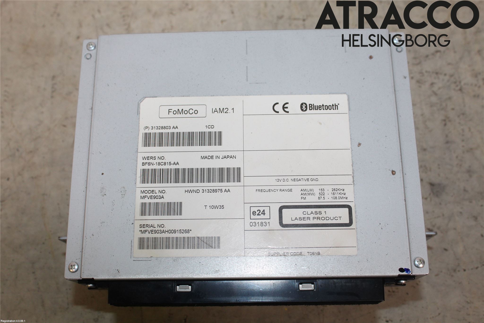 Volvo S60 11-13 Cd Radio - Multimediapanel