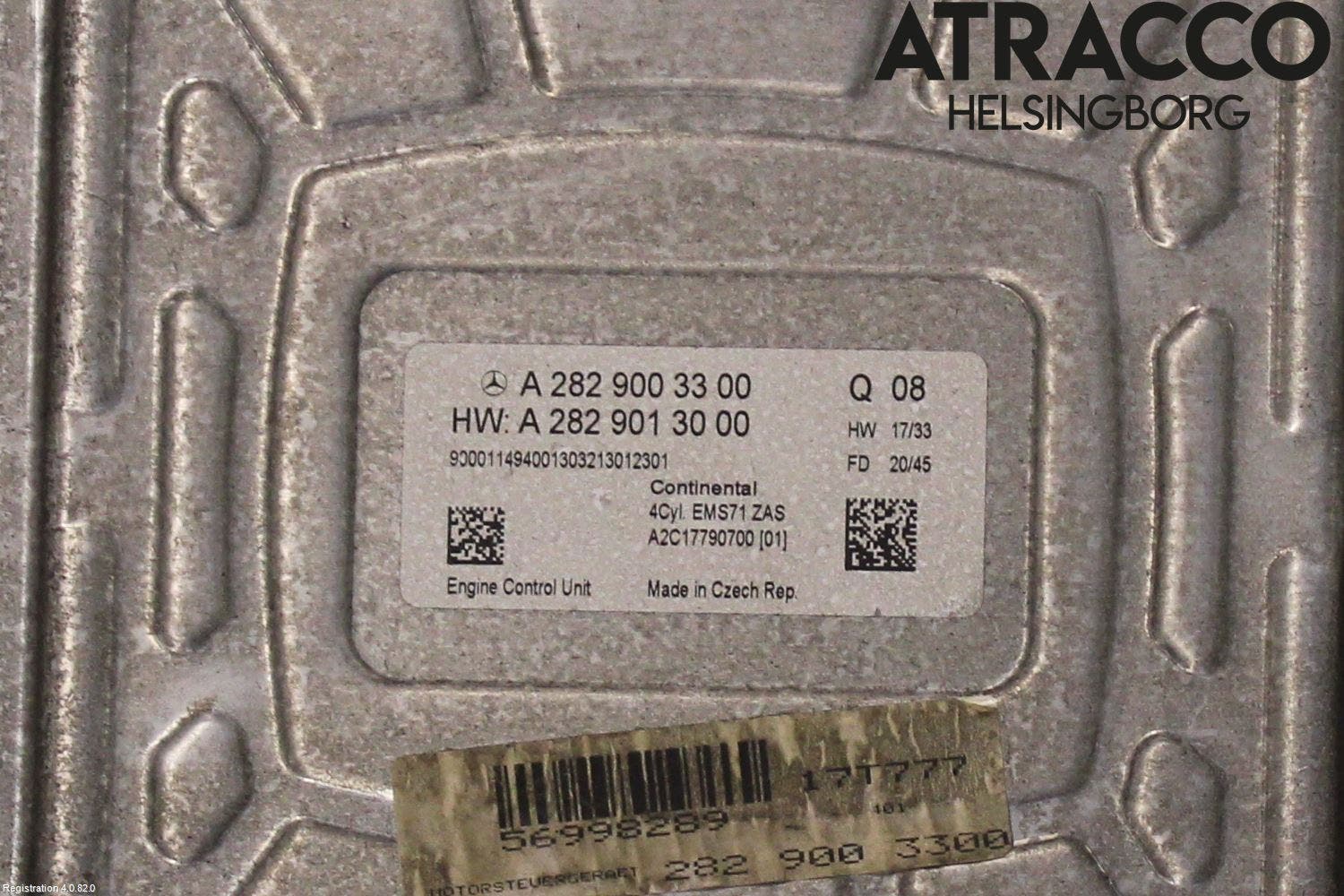 Mercedes-Benz MB CLA-KLASS (C118/X118) 19- Styrenhet Insprut Bensin