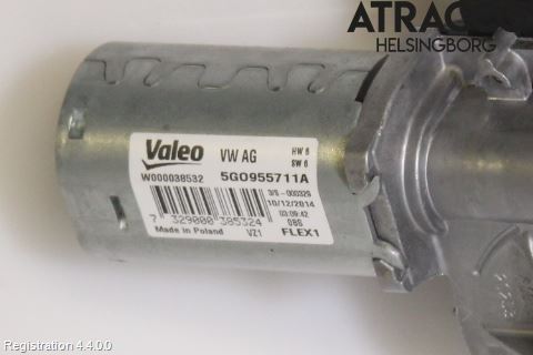 Volkswagen VW GOLF / E-GOLF VII 13-20 Torkarmotor Baklucka