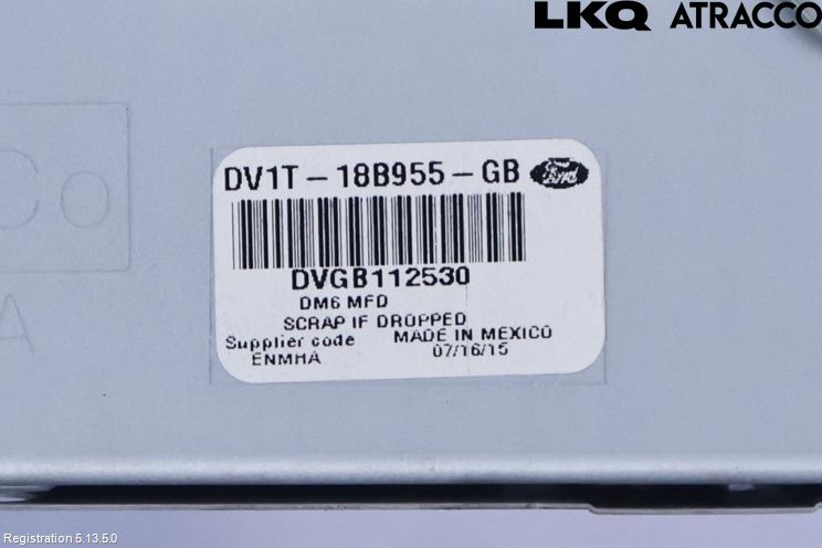 Ford TRANSIT/TOURNEO CONNECT 13-22 Multifunktionsdisplay