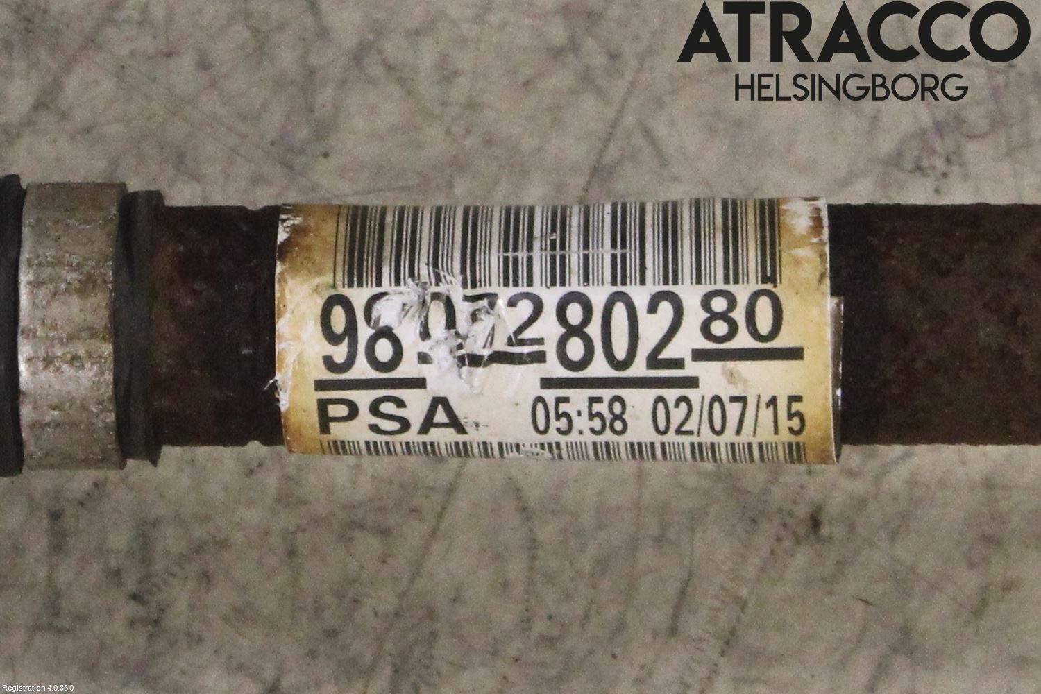 Citroen DS3 Drivaxel Fram Vänster