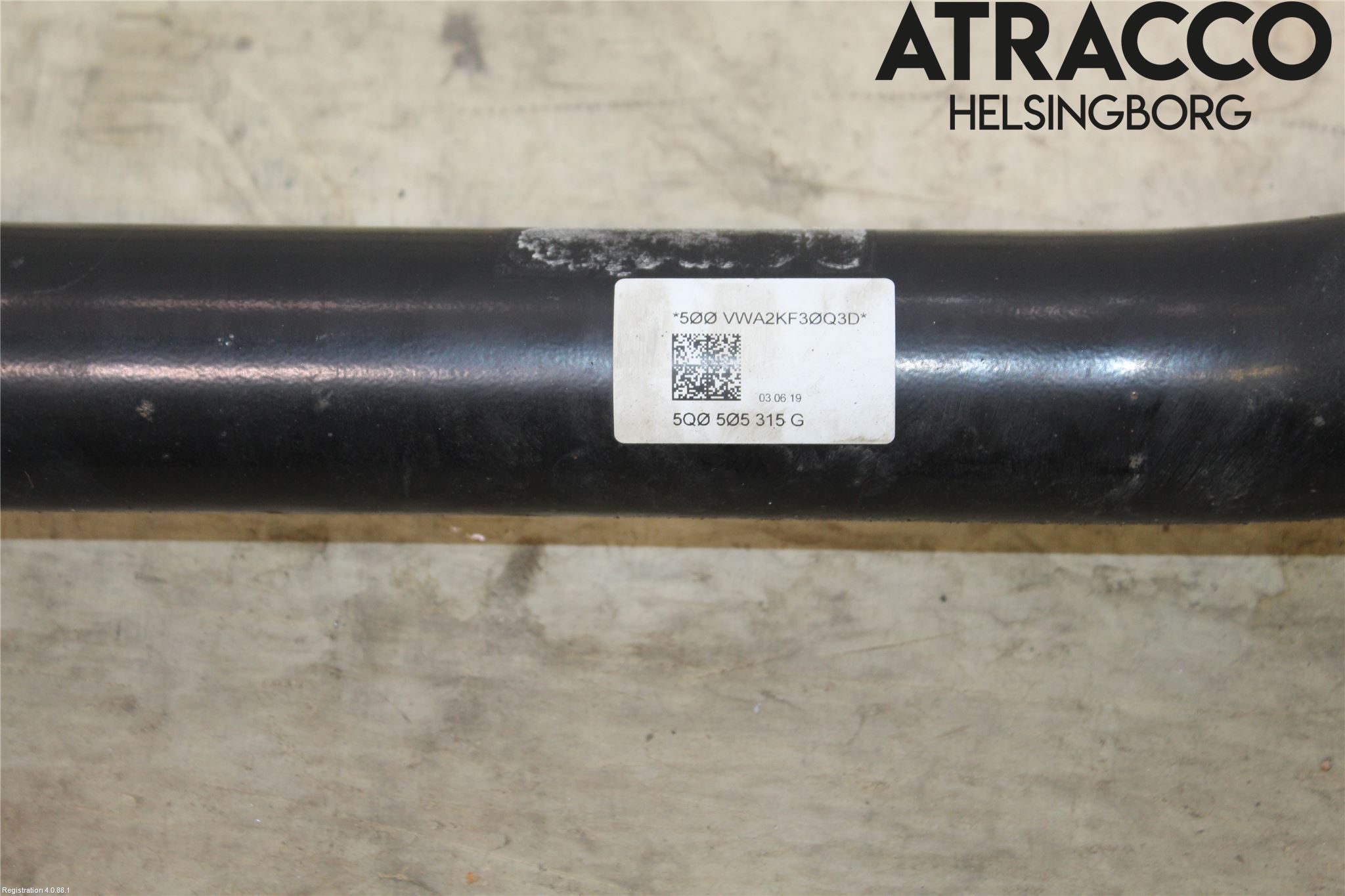 Audi A3/S3 8V 13-20 Bakaxelbalk