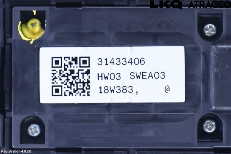 Volvo V60 19- Strömställare Elhiss