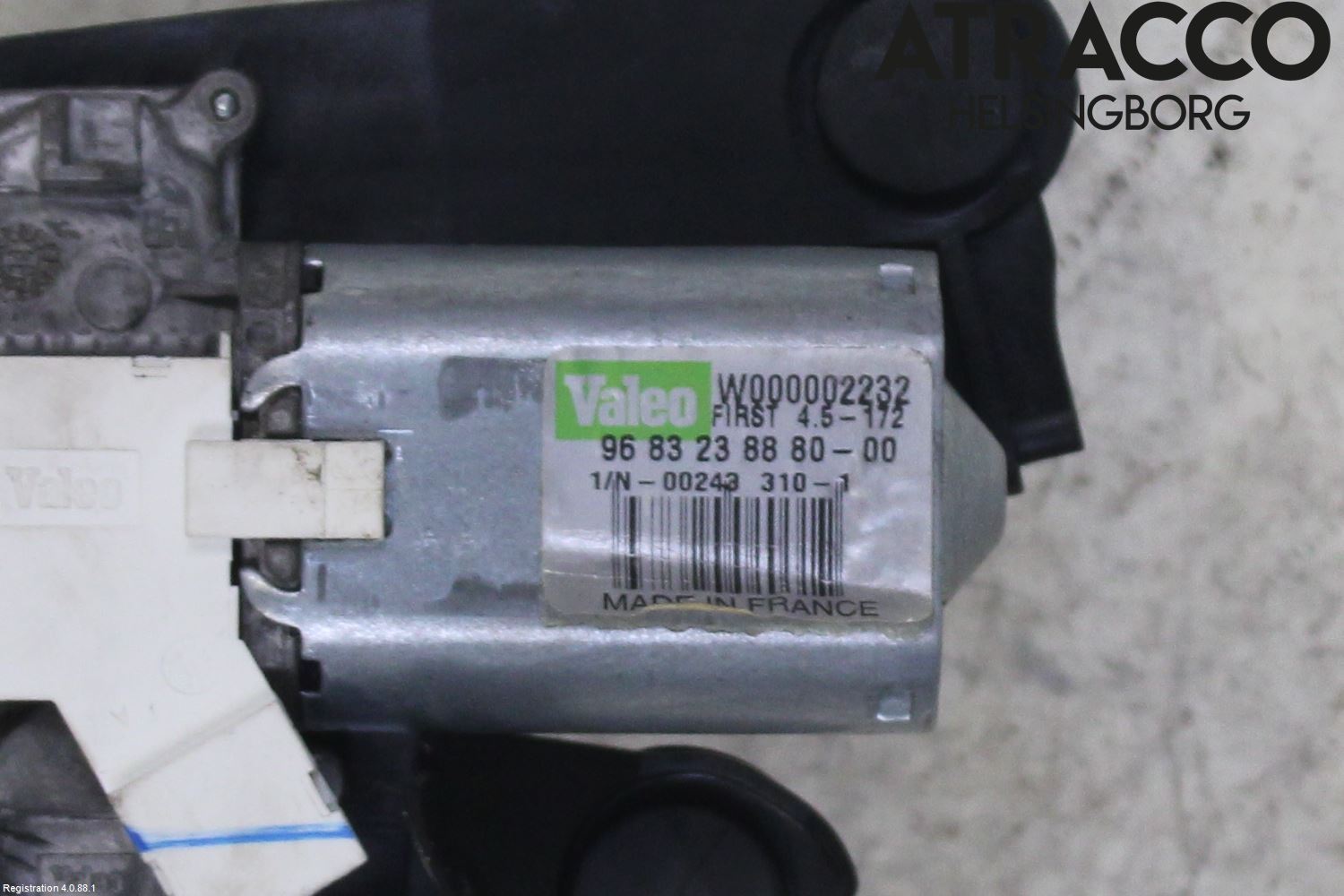 Citroen C3 PICASSO Torkarmotor Baklucka