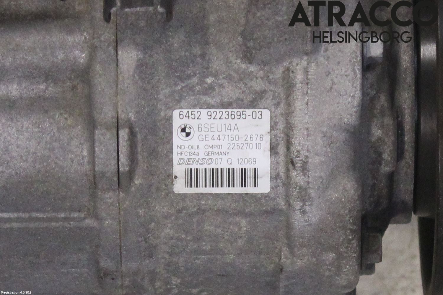 BMW 3 F30/F31/F80 12-19 Ac Kompressor