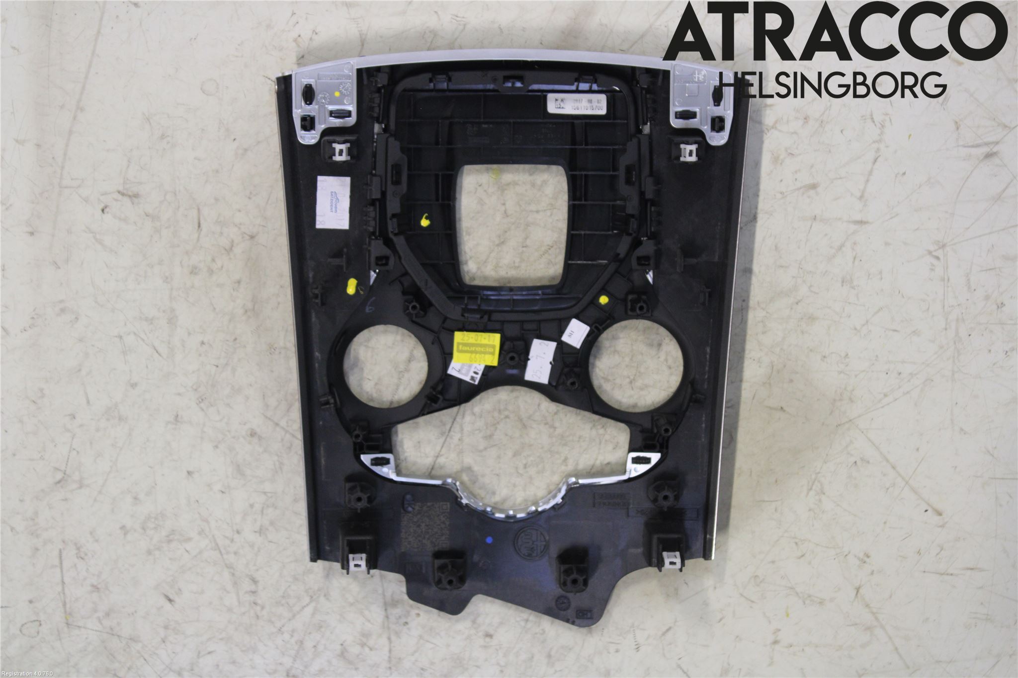 Alfa STELVIO 17- Inredning Sarg Växelspak