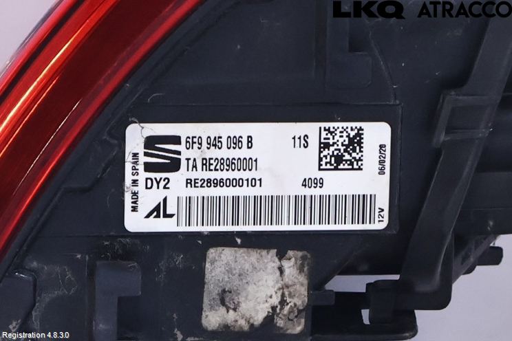 Seat ARONA Bakljus Höger