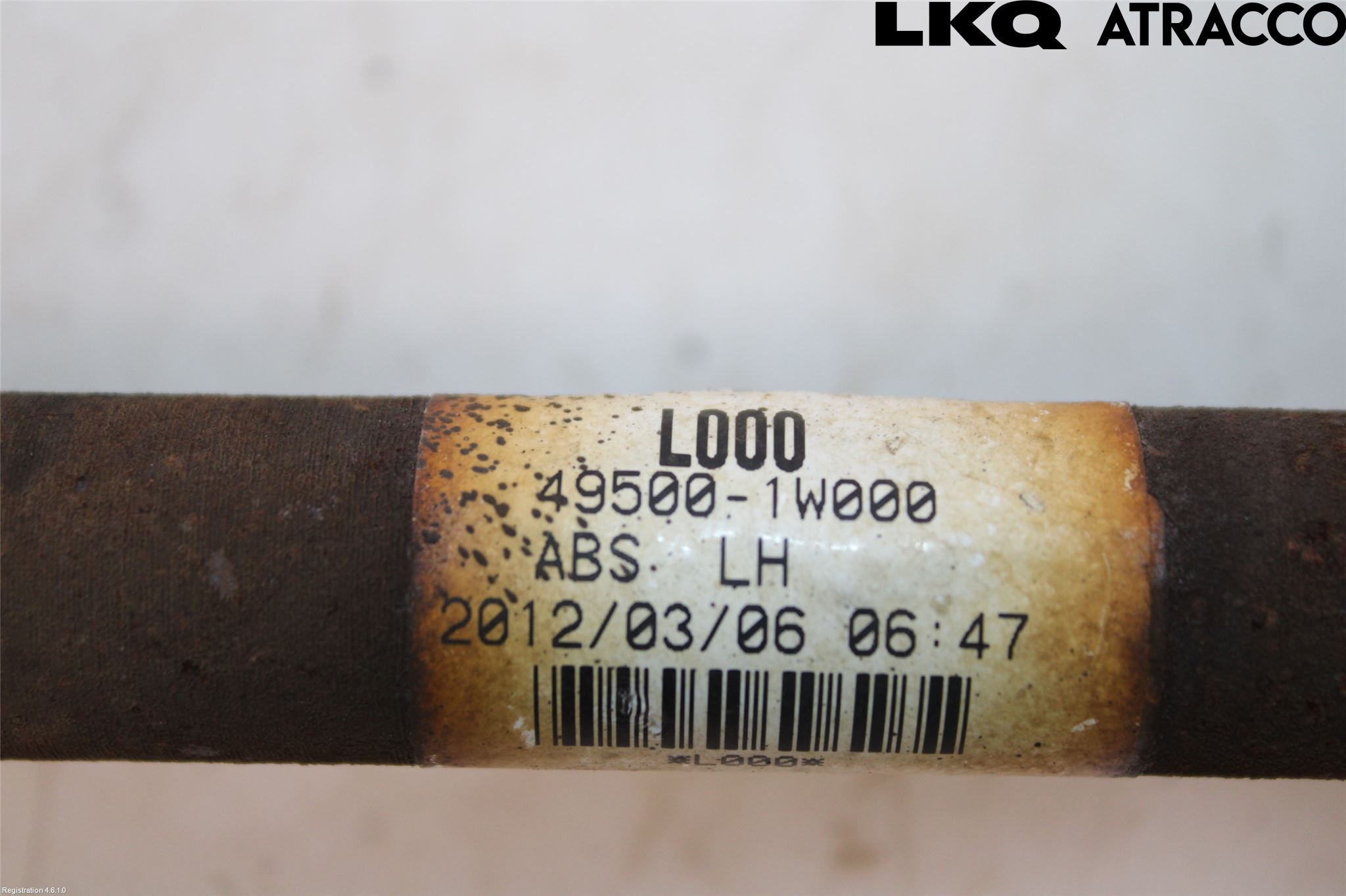 Kia RIO 12-16 Drivaxel Fram Vänster