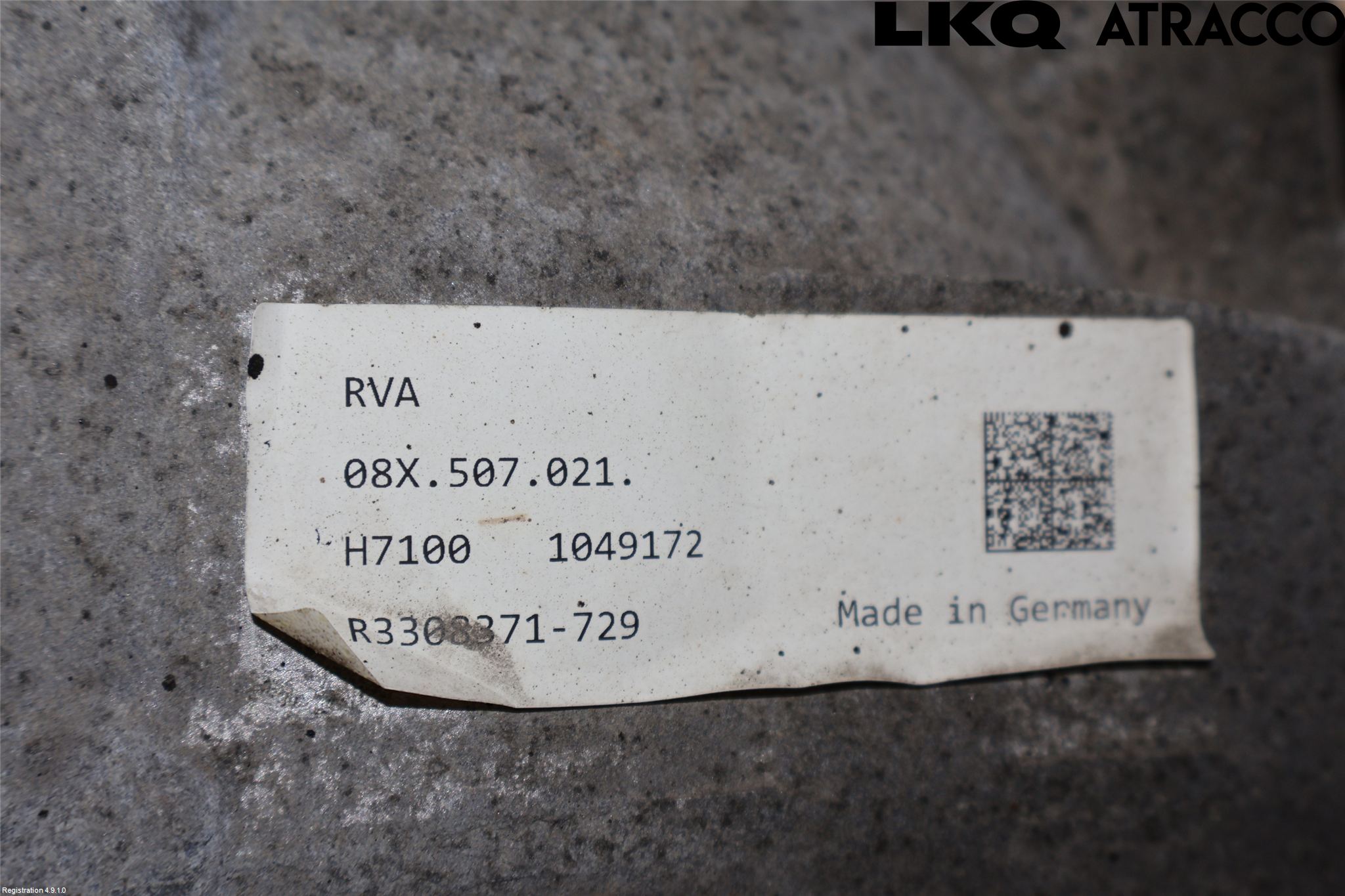 Porsche PANAMERA 09- Bakväxel-Diff