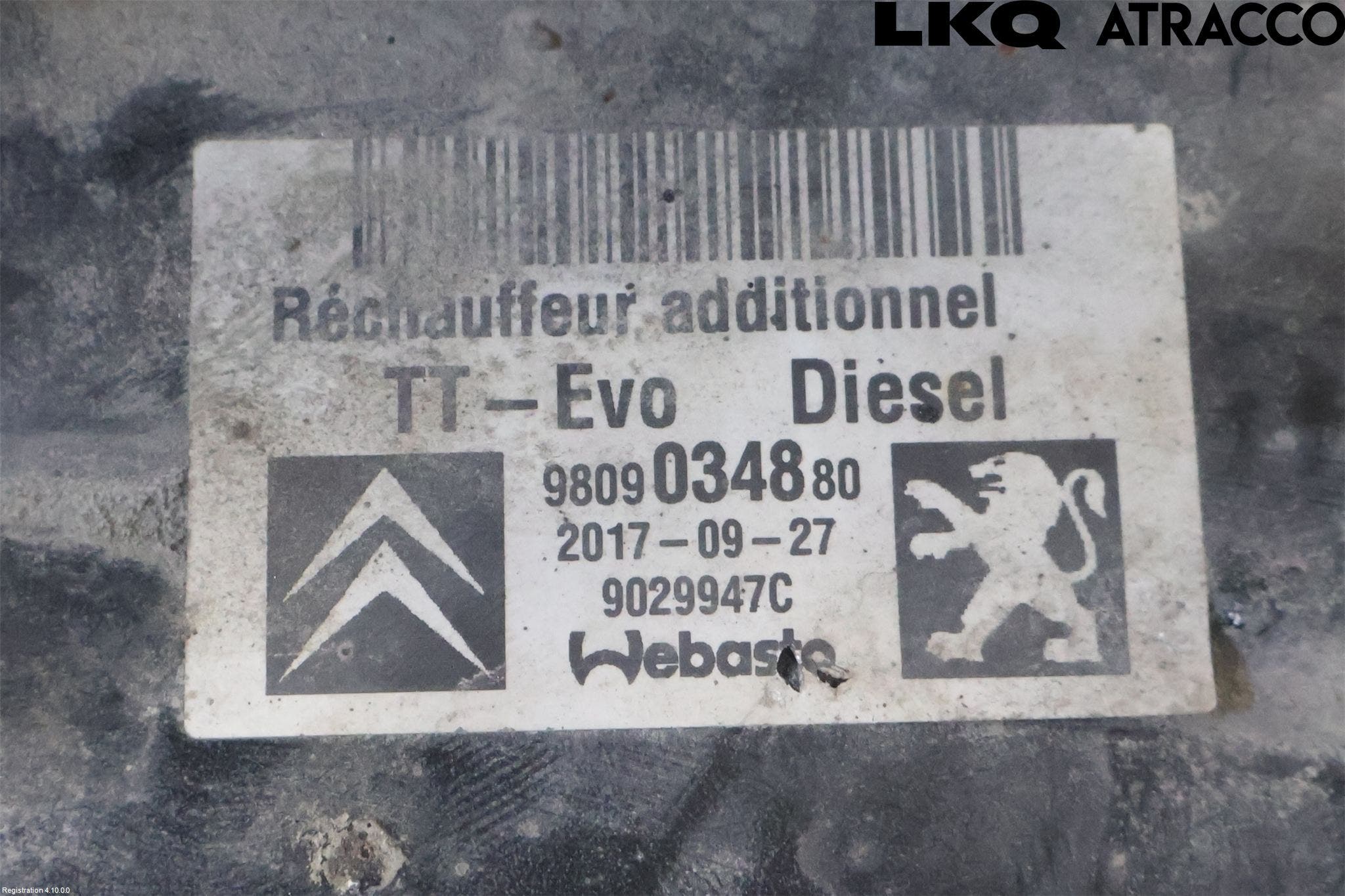 Peugeot EXPERT/E-EXPERT 17- Dieselvärmare