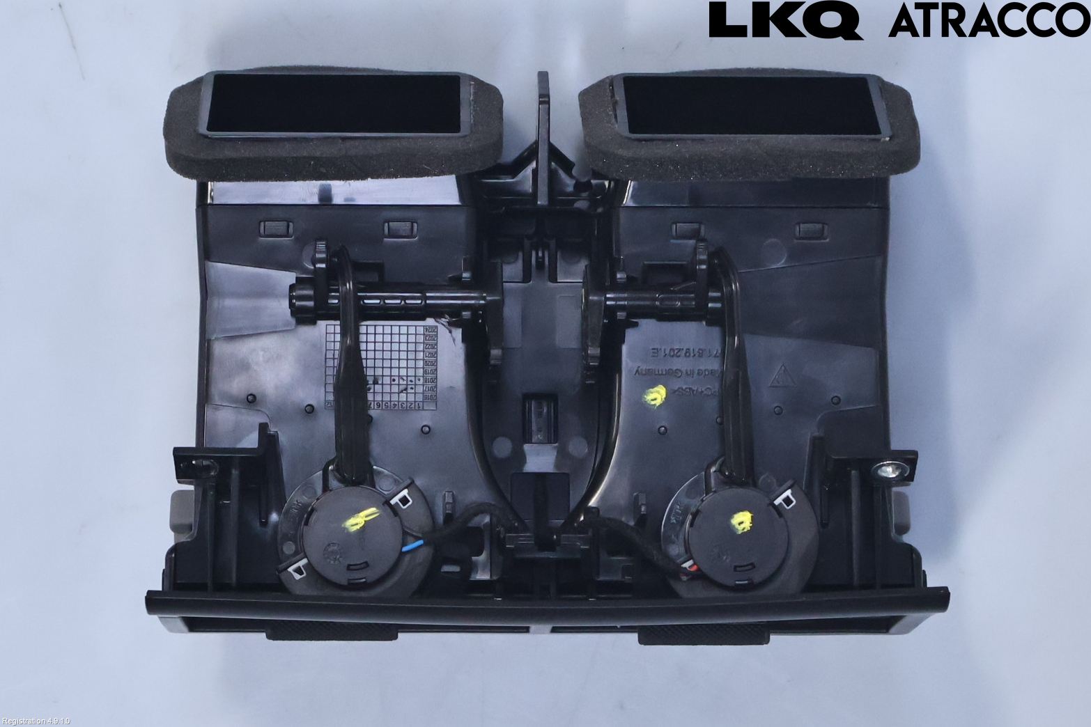 Porsche PANAMERA 09- Defrosterkanal-Munstycke