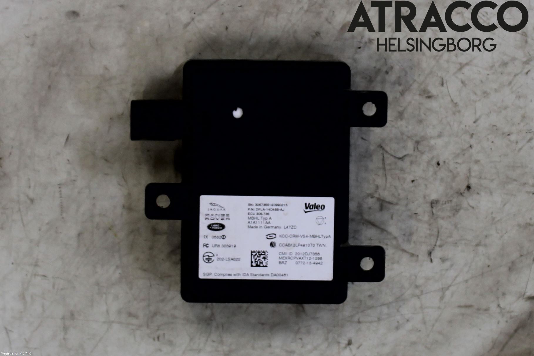 Landrover RANGE ROVER SPORT (L494) 14-22 Sensor Aktivt Kollisionsskydd