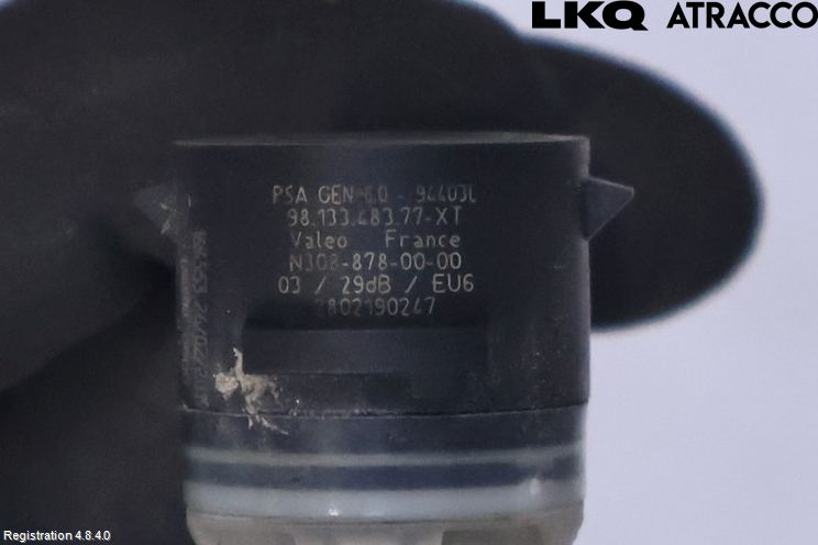 Peugeot 508 19- Parkeringshjälp Backsensor