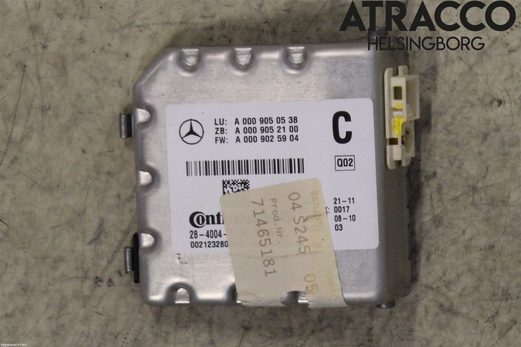 Mercedes-Benz MB CLS (C218/X218) 11-17 Sensor Aktivt Kollisionsskydd