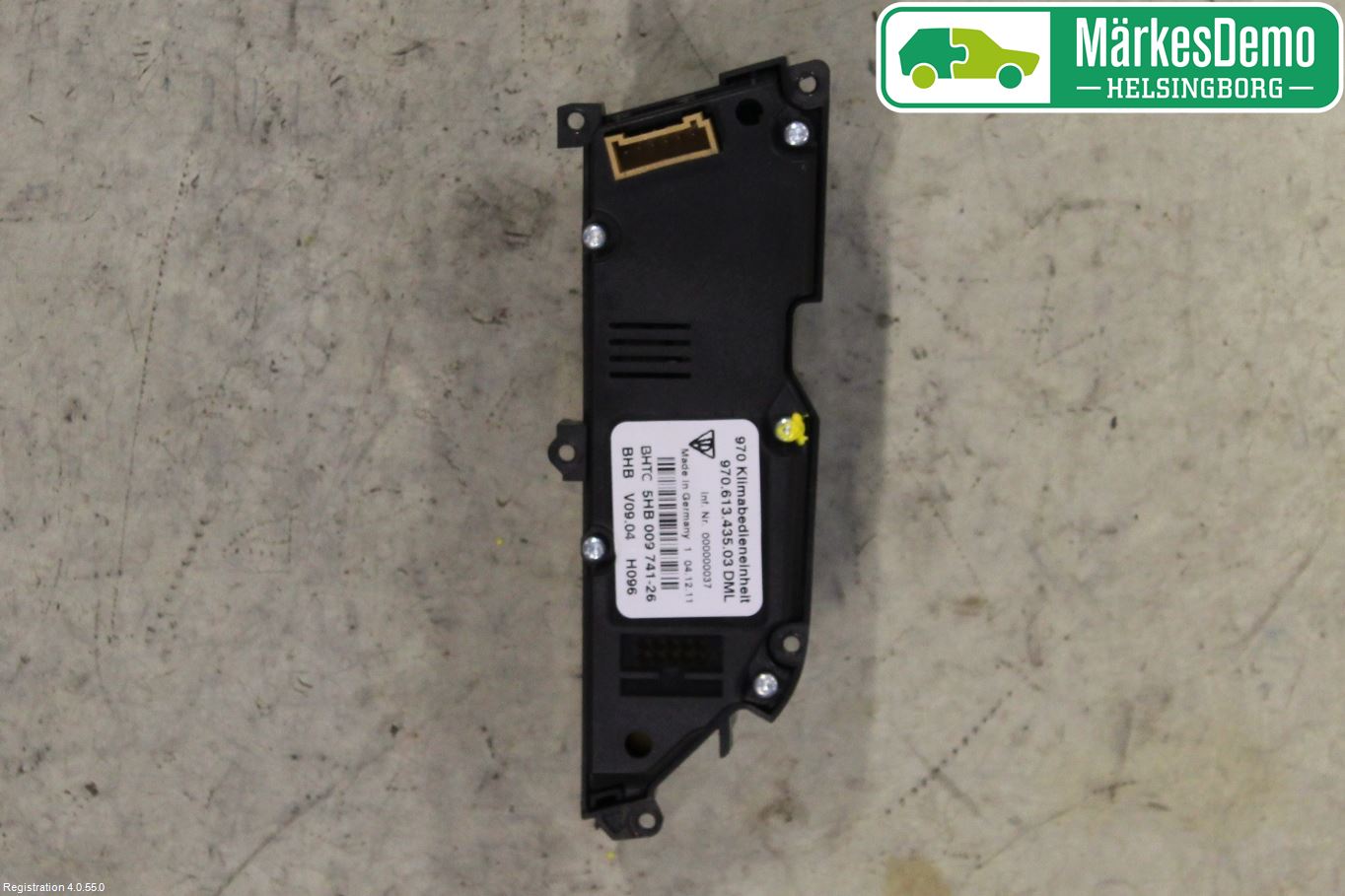 Porsche PANAMERA 09- Strömställare Antisladd