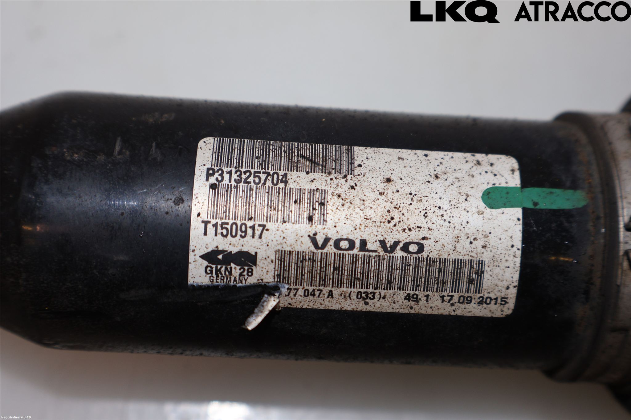 Volvo XC70 14-16 Drivaxel Fram Höger