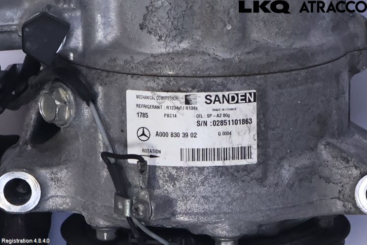 Mercedes-Benz MB GLC-KLASS (X253/C253) 15-22 Ac Kompressor