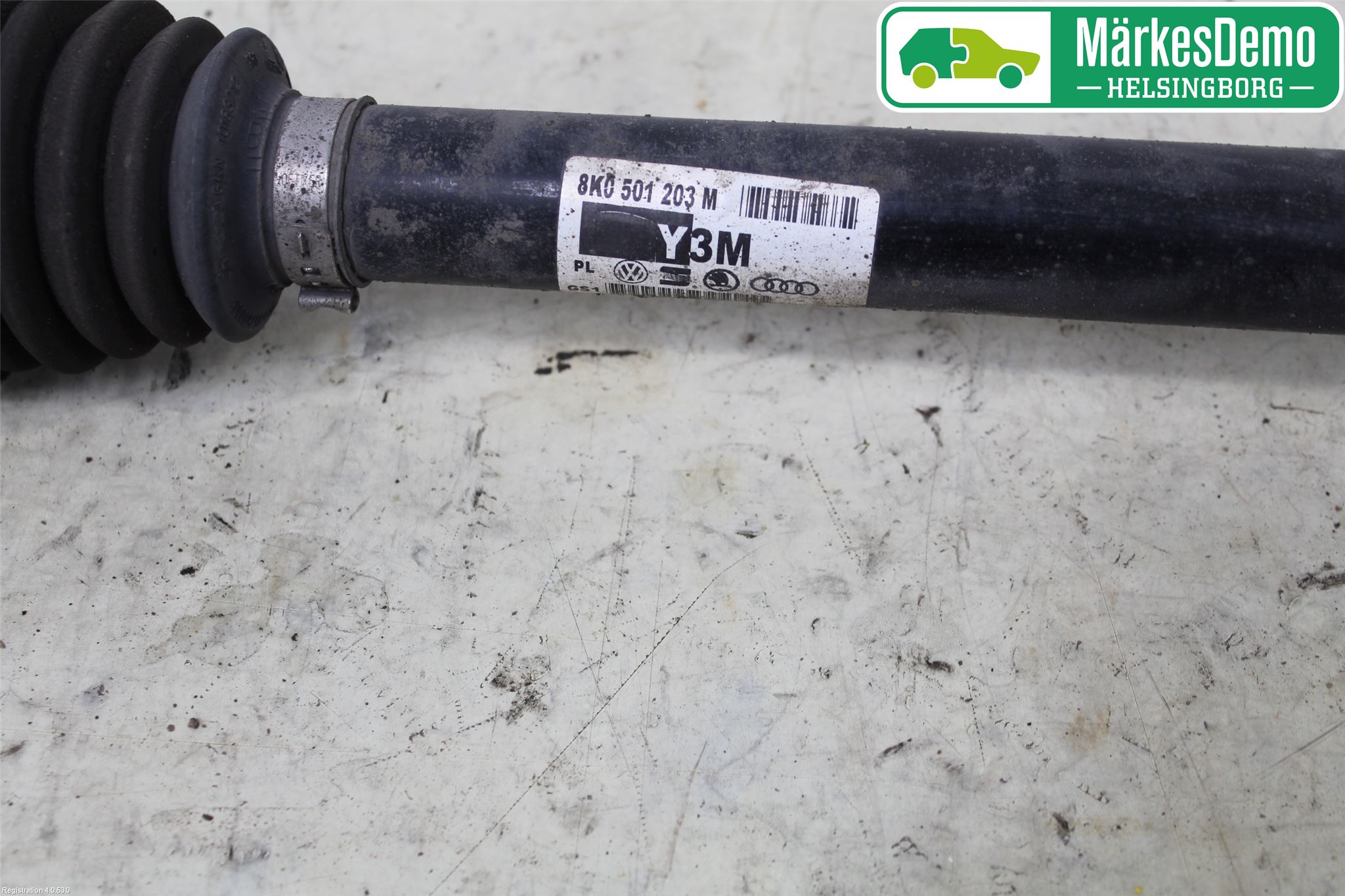 Audi A4 12-15 Drivaxel Bak Vänster