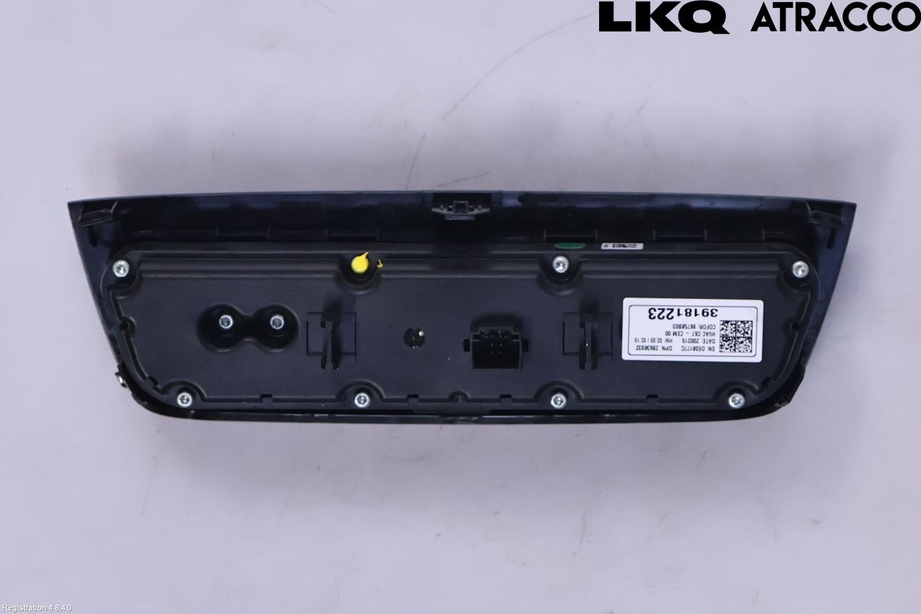 Opel CORSA F, CORSA-E 20- Ac Styrenhet Ac Manöveren