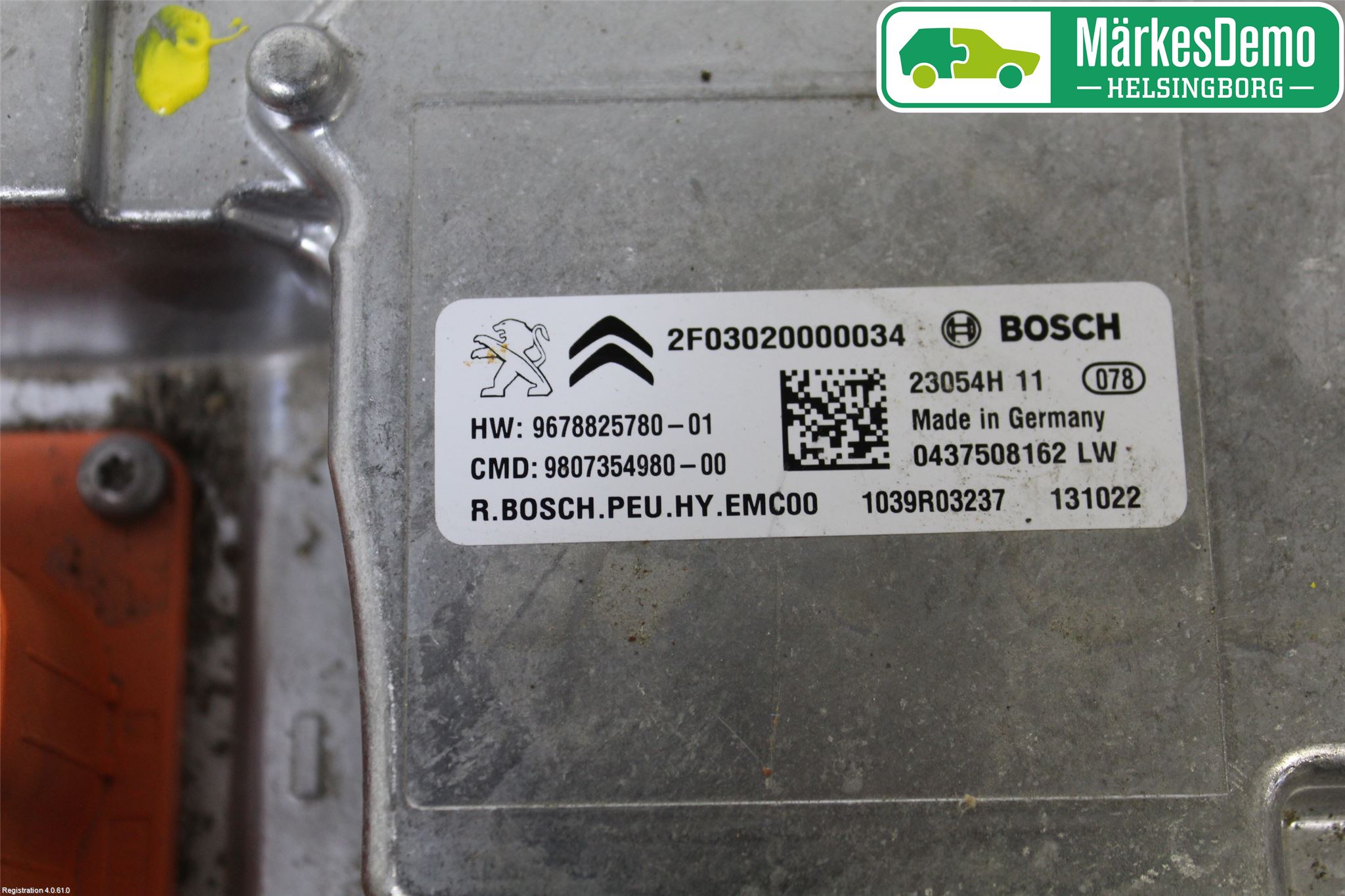 Peugeot 3008 09-16 Hybridconverter