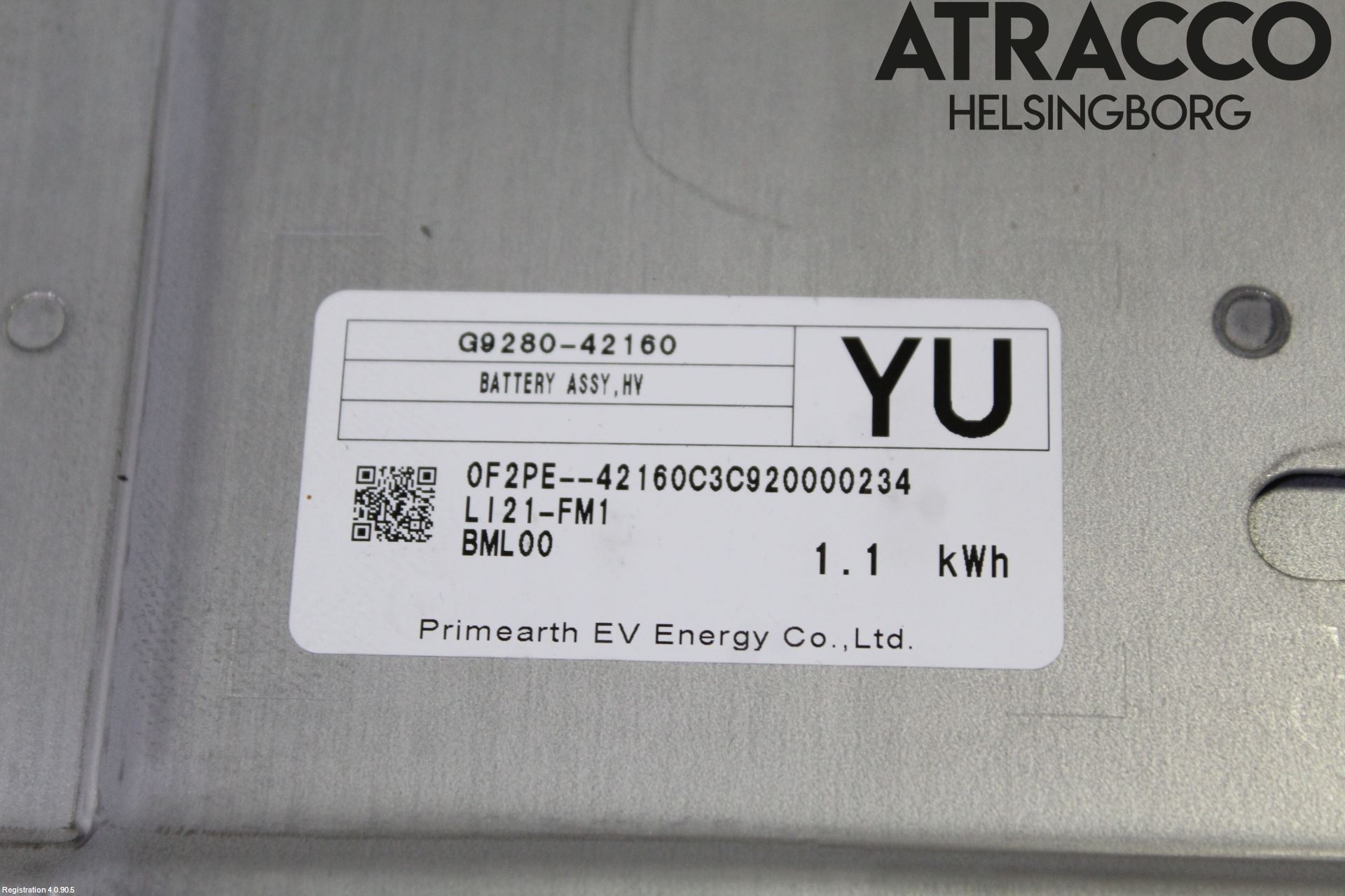 Toyota RAV4 19- Batteri Högspänning