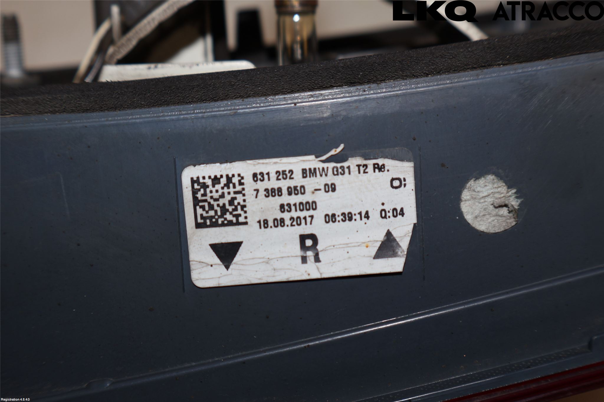BMW 5 G30/G31/F90 17-23 Bakljus Lucka Hö