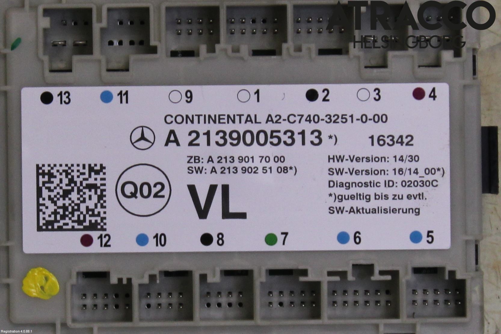 Mercedes-Benz MB E-KLASS (W213) 16-23 Styrenhet Dörr
