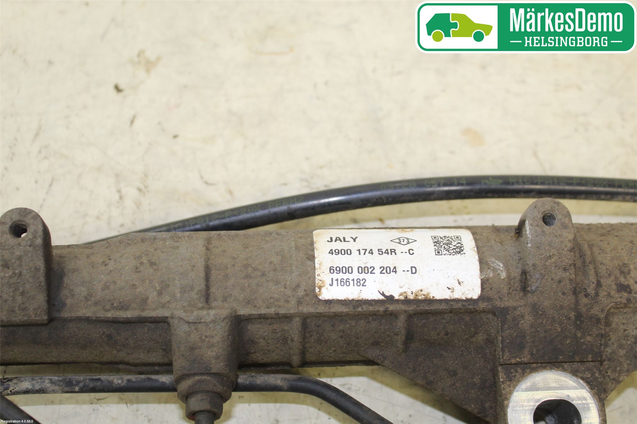 Dacia DOKKER 13- Styrväxel Servo -Snäcka