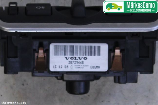 Volvo V70 14-16 Strömställare Ljus