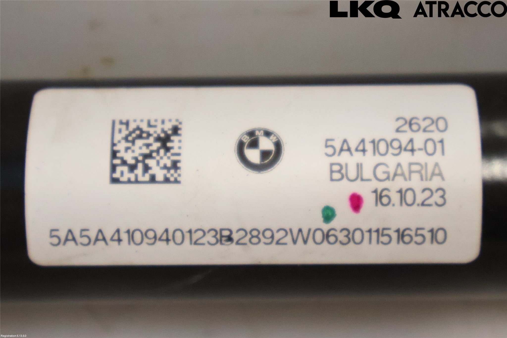 BMW X5 G05 18- Mellanaxel Främre 4Wd