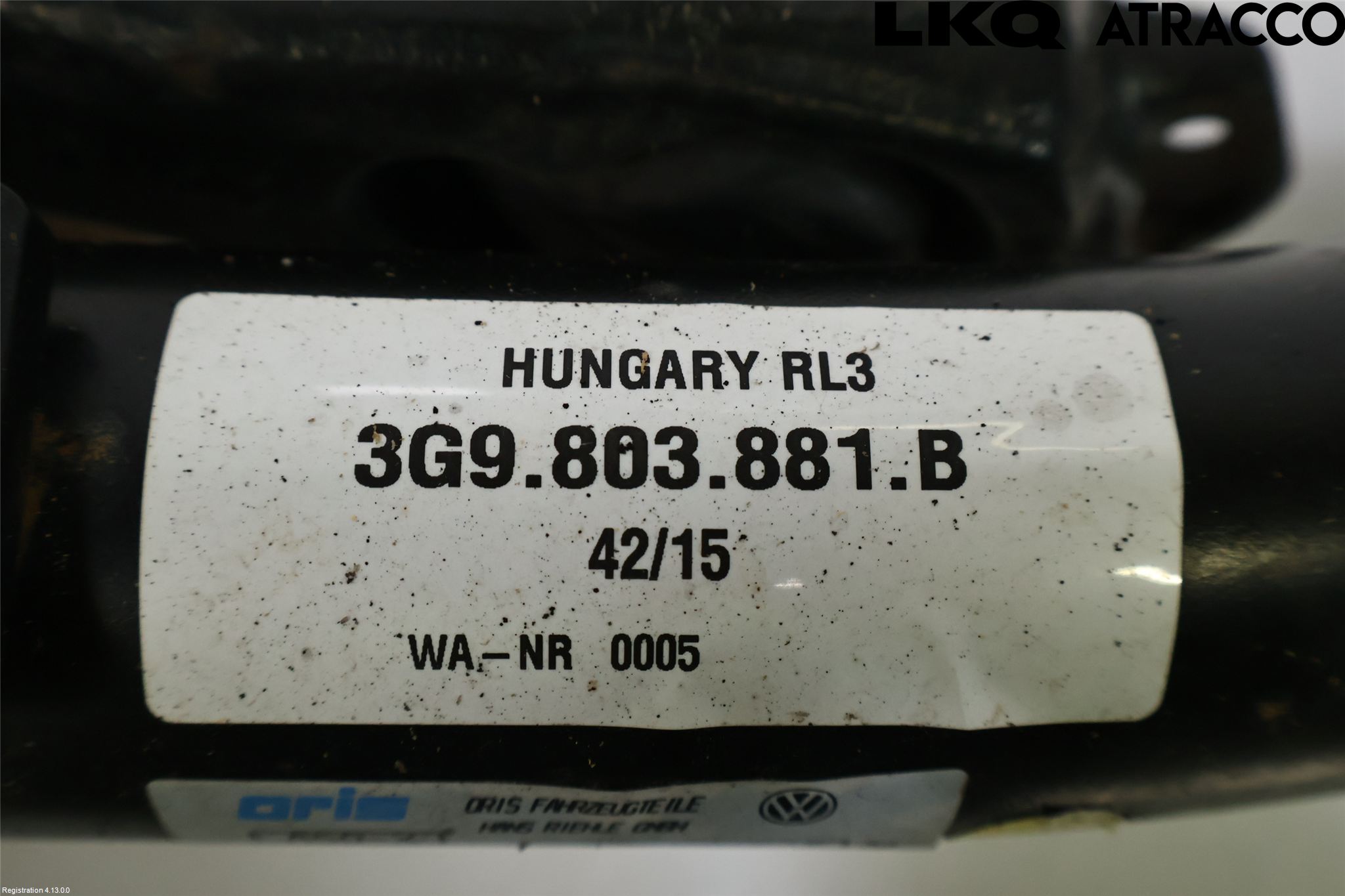 Volkswagen VW PASSAT 15-19 Dragkrok