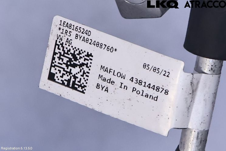 Volkswagen VW ID.4 21- Ac Slang-Rör