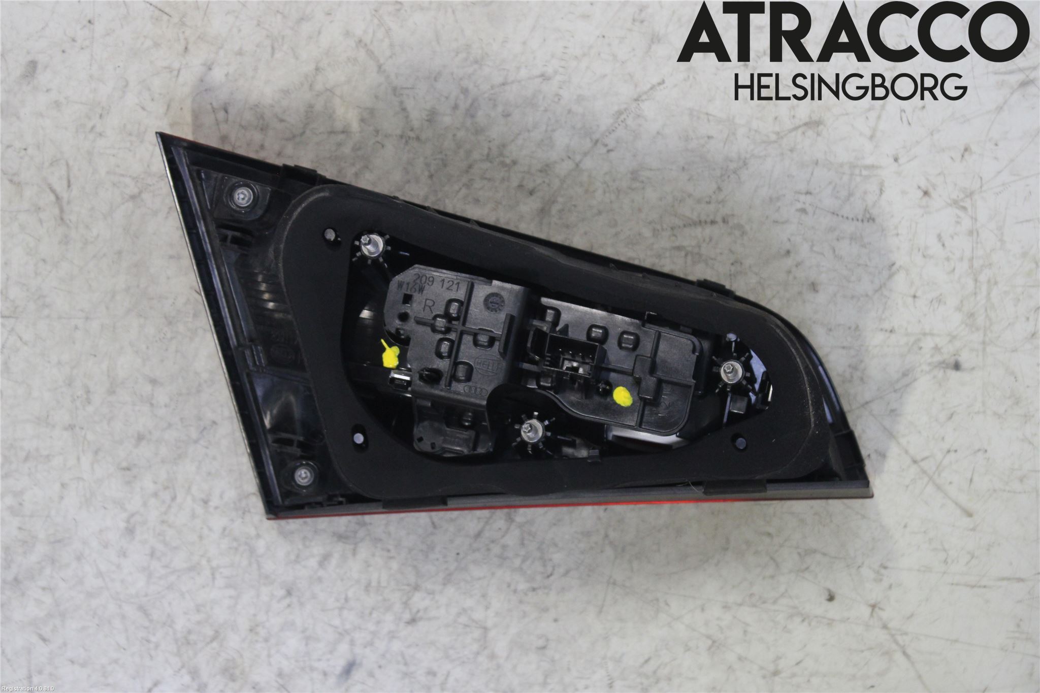 Audi A3/S3 8V 13-20 Bakljus Lucka Hö