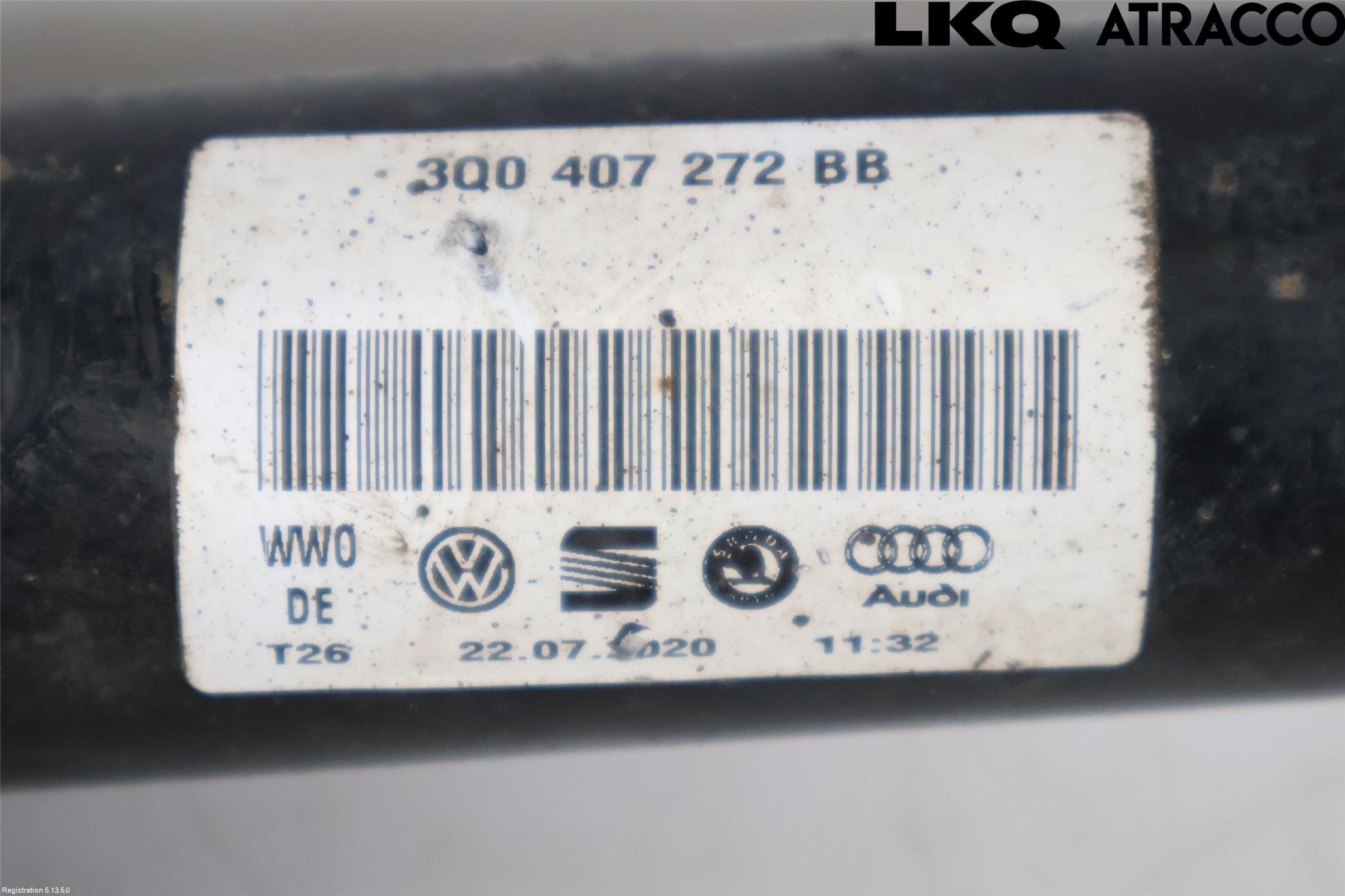Volkswagen VW PASSAT 20-24 Drivaxel Fram Höger