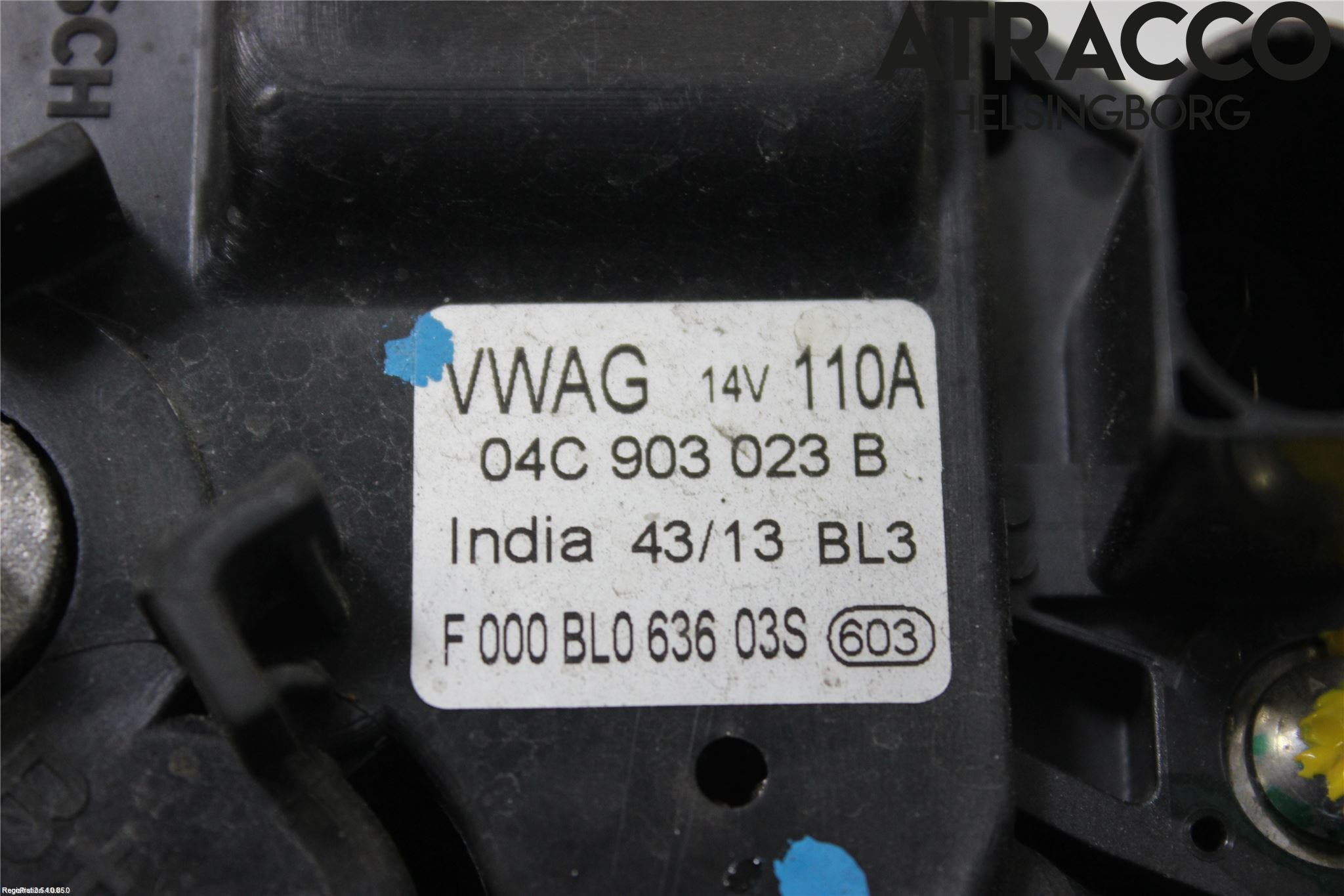 Volkswagen VW UP! / E-UP! Generator