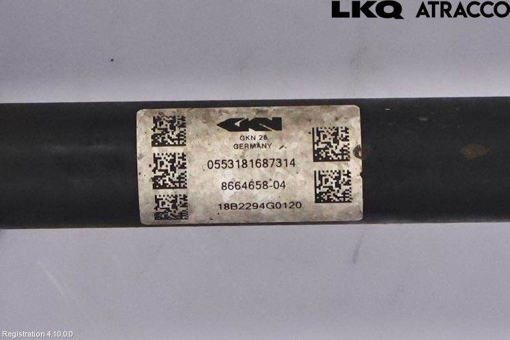 BMW 5 G30/G31/F90 17-23 Drivaxel Bak Höger
