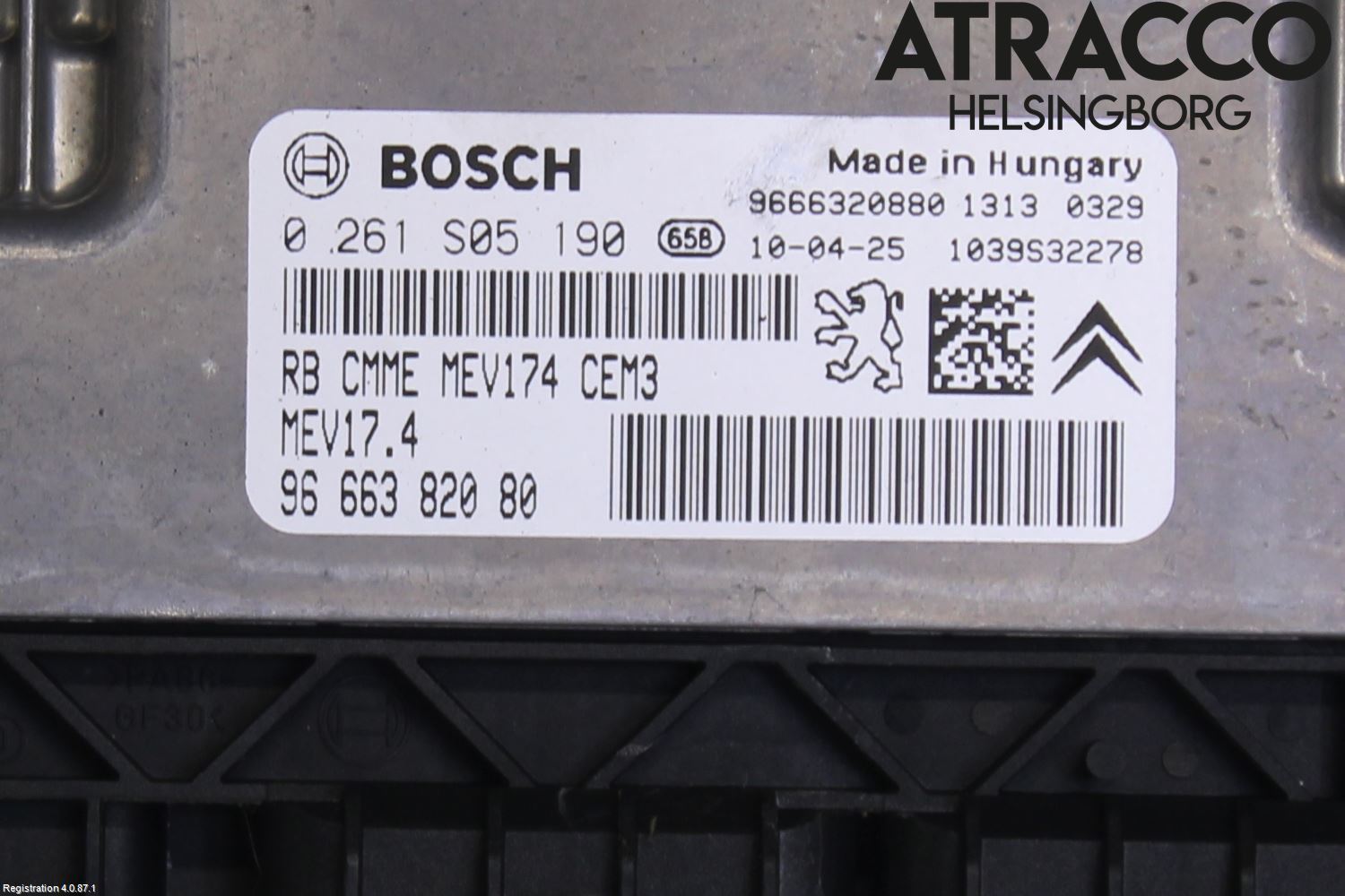 Peugeot 207 Styrenhet Insprut Bensin